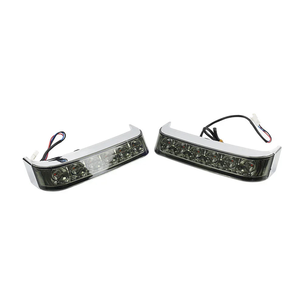 Smoke Saddlebag Run Brake Tail Light for Harley Touring Street Glide (2009-2023)