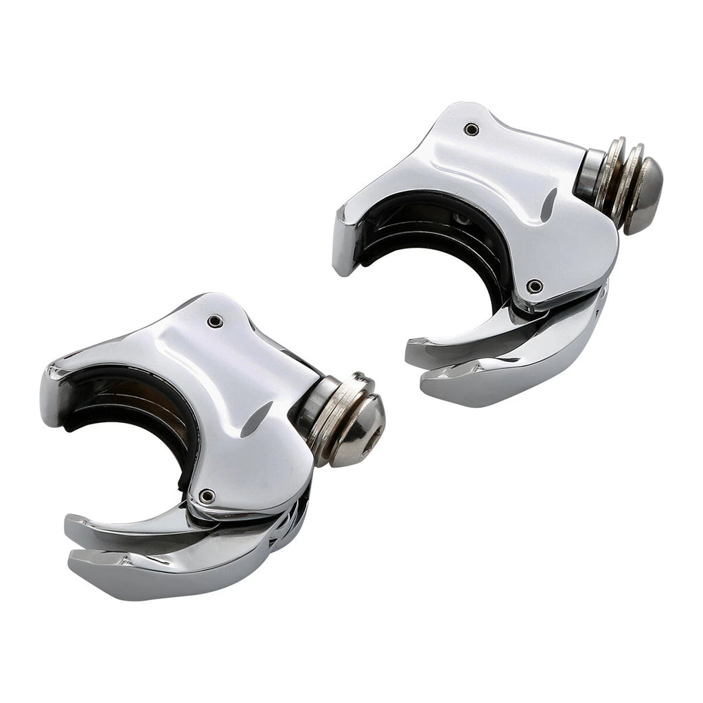 39mm Forks Windshield Clamps for Harley Davidson Dyna Glide Sportster