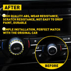 AC Climate Control Knob Cover for BMW X5 X6 (2014–2019)