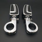 AirFlow Foot Peg Mounting Bracket for Honda VT750 Shadow VTX1300 (Chrome)