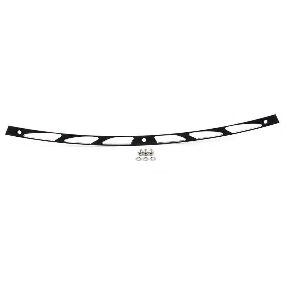 Cut Fairing Windshield Trim for Harley Electra Glide FLHT FLHTC FLHX (1996–2013) Black