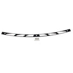 Cut Fairing Windshield Trim for Harley Electra Glide FLHT FLHTC FLHX (1996–2013) Black