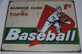 Vintage Replica Tin Metal Sign for Baseball Card Collectors (1958)