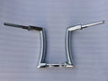 14" Chrome Rise 2" Ape Hanger Handlebar for Harley Sportster, Yamaha Vstar