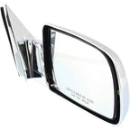 Set of 2 Chrome Mirrors for GMC Yukon (1992–2000)