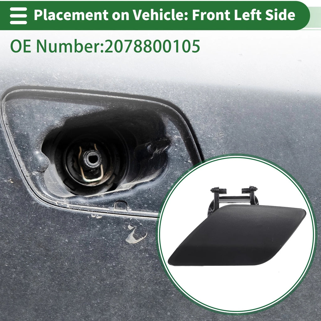 Bumper Headlight Washer Nozzle Cover Cap for Mercedes-Benz E400 (2014–2016)