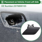 Bumper Headlight Washer Nozzle Cover Cap for Mercedes-Benz E400 (2014–2016)