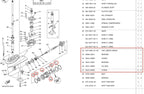 Lower Casing Cap Assy for Yamaha Outboard (61N-45361-01-4D, 93306-00612)
