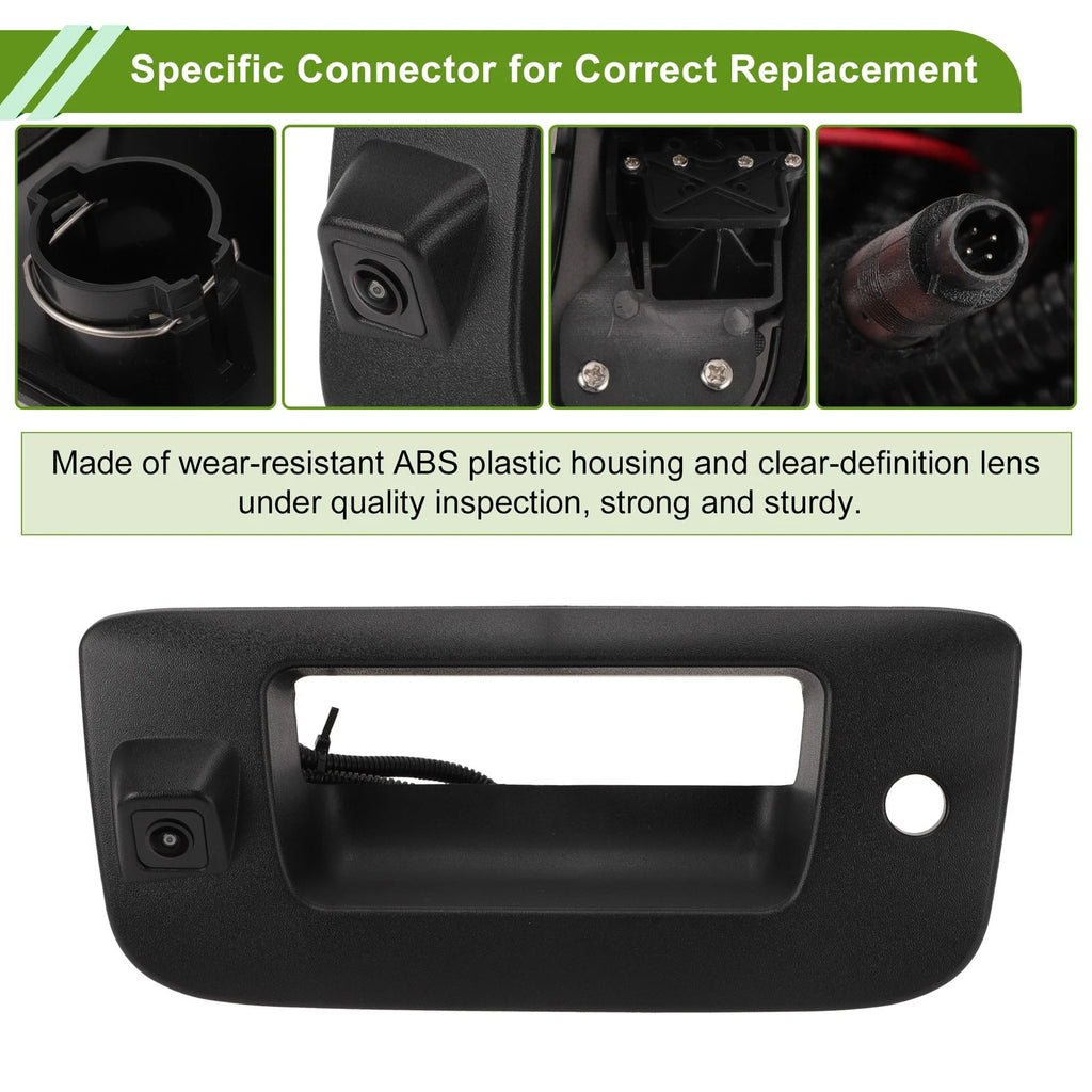 Tailgate Handle Backup Rear View Camera No. 22755304 for Chevrolet Silverado (2014–2019)