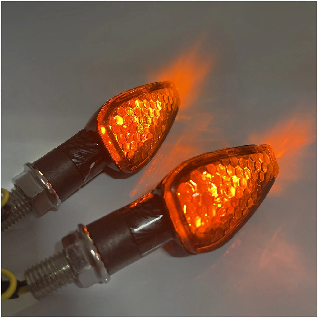 LED Turn Signal Lights for Universal Motorcycle (Dual Sport, Dirt Bike)