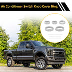 Air Conditioner Volume Switch Knob Cover Ring for Ford Maverick (2022–2023)