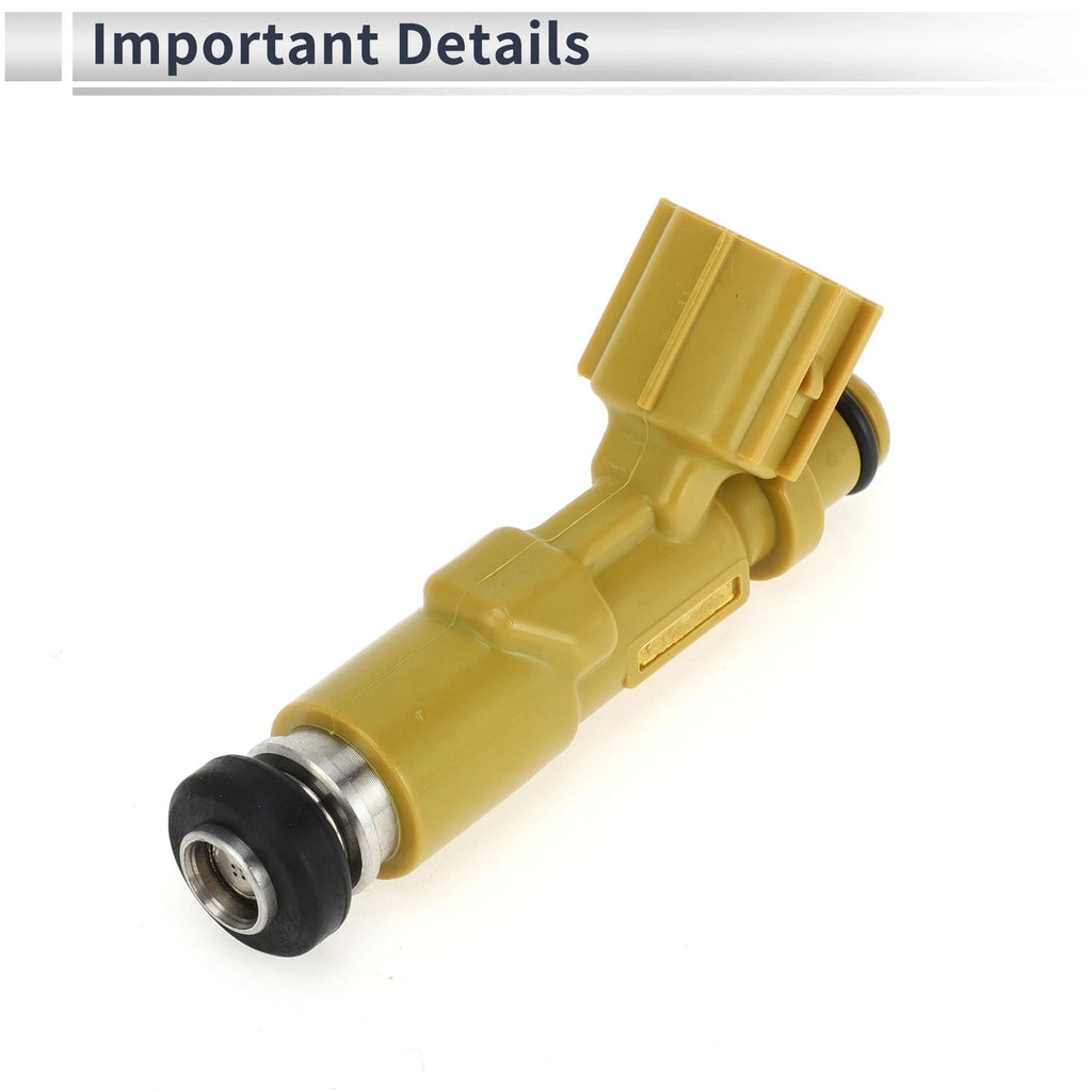 Fuel Injector No. 23209-22030 for Toyota Matrix 1.8L (2003–2005) 1 Pc Yellow