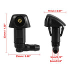 Set of 4 Windshield Wiper Washer Nozzles for Honda Civic (2006–2011) 76810-SDA-A11