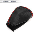 Gear Shift Knob Cover for Toyota Corolla (2009–2013) Pebbled Black Red