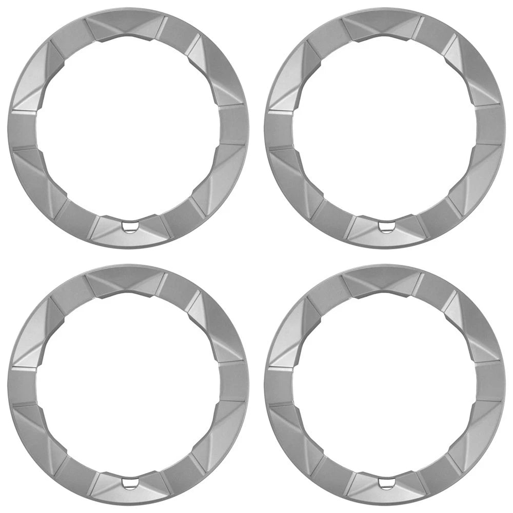 15' Silver Wheel Trim Rings for 2004-2009 Toyota Prius - XIEUH484