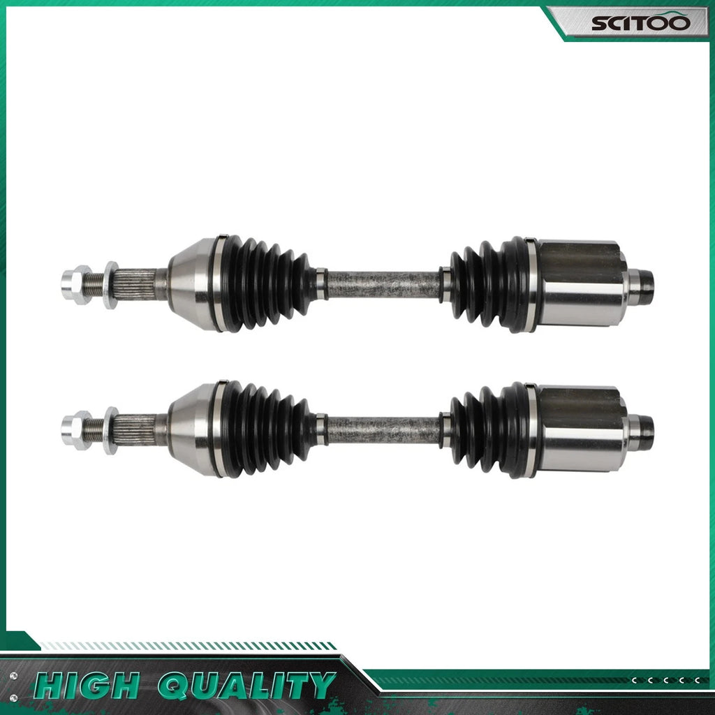 Set of 2 CV Axle Assemblies for Pontiac G6 2.4L (2009–2010)