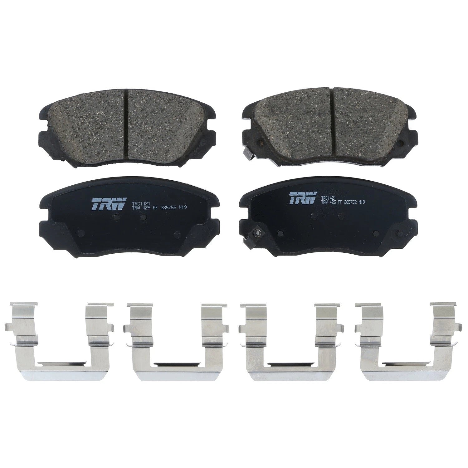 Front Brake Kit 321mm Disc Rotors & TRW Pro Ceramic Pads for Buick Chevrolet GMC