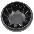Black Windshield Wiper Nut Cover for Jeep Wrangler (2018)