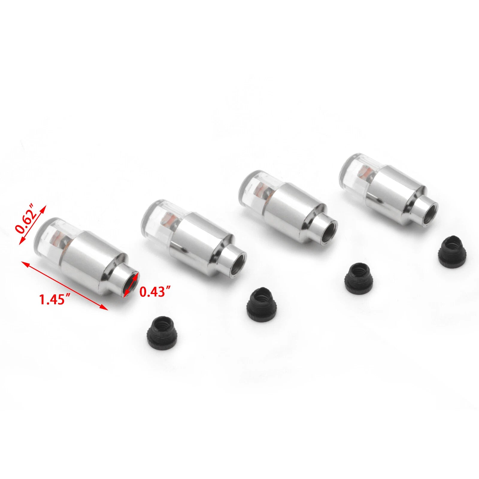 Multicolor LED Wheel Tire Valve Cap Flashing For Lexus IS RC (2014-2019)