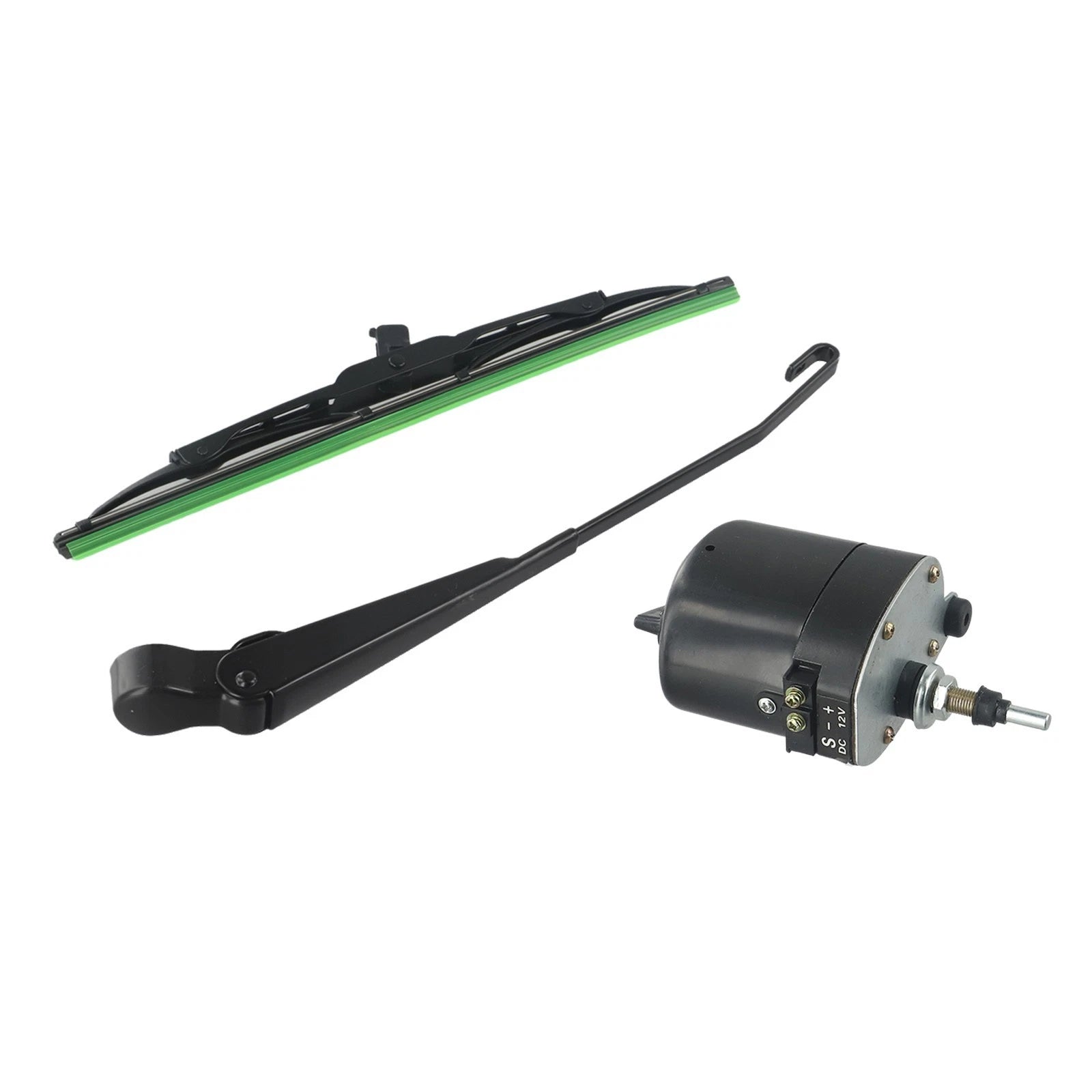 12V Wiper Motor and Scraper Blade for Caravans and Fishing Boats