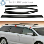 Window Visor for Toyota Sienna (2011–2019) Rain Deflector Vent Shade