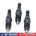 3X Fuel Injector AM100744 for John Deere 3009 3012 3014 4019 330 332 375 3375