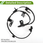 ABS Wheel Speed Sensor No. 59810B1130 for Hyundai Genesis G80 (2015–2020)
