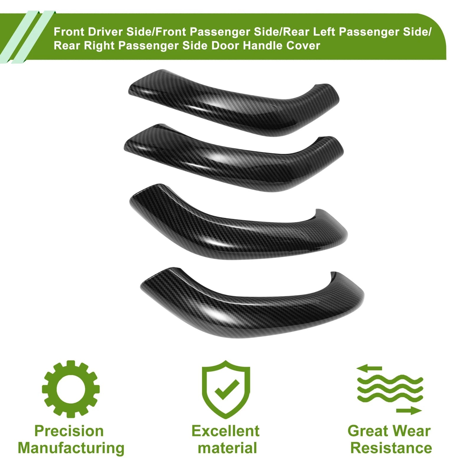 Door Panel Handle Pull Trim Cover for BMW X1 F48 (2016–2022) No. 51417417513CT2
