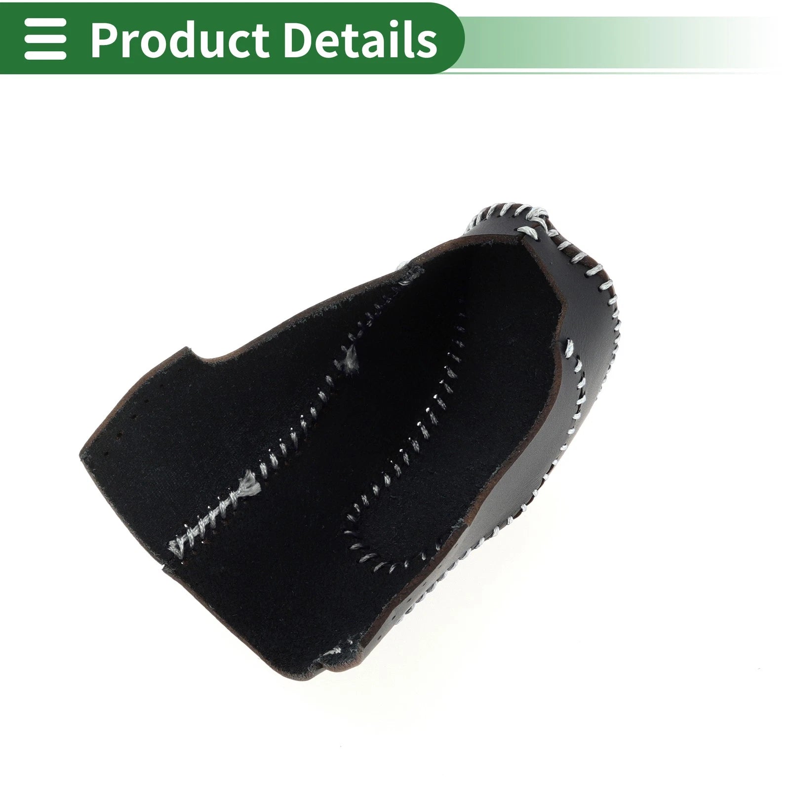 Gear Shift Knob Cover for Subaru Forester (2018–2023) Black Grey Faux Leather