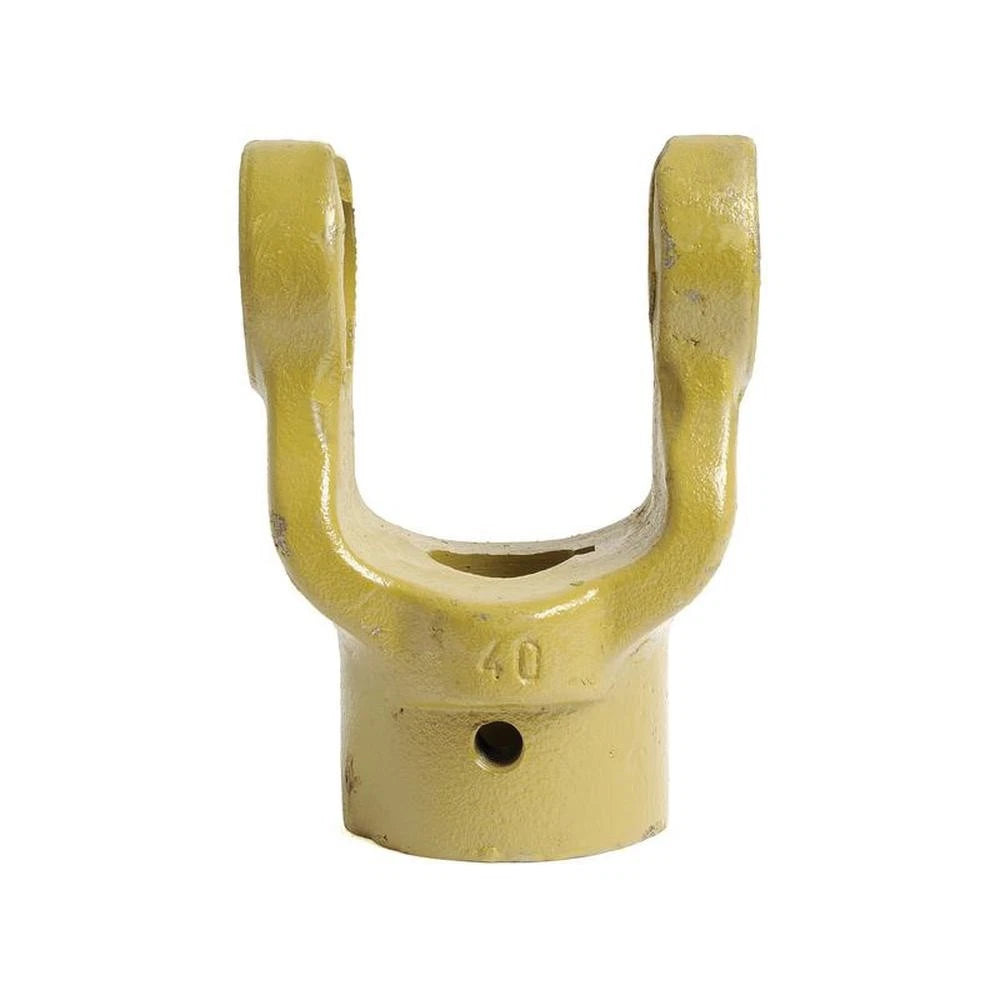 PTO Yoke for S.6201 (Keyed, U/J Size: 27 x 74.5mm, Bore Ø1'', Key Size: 1/4'')