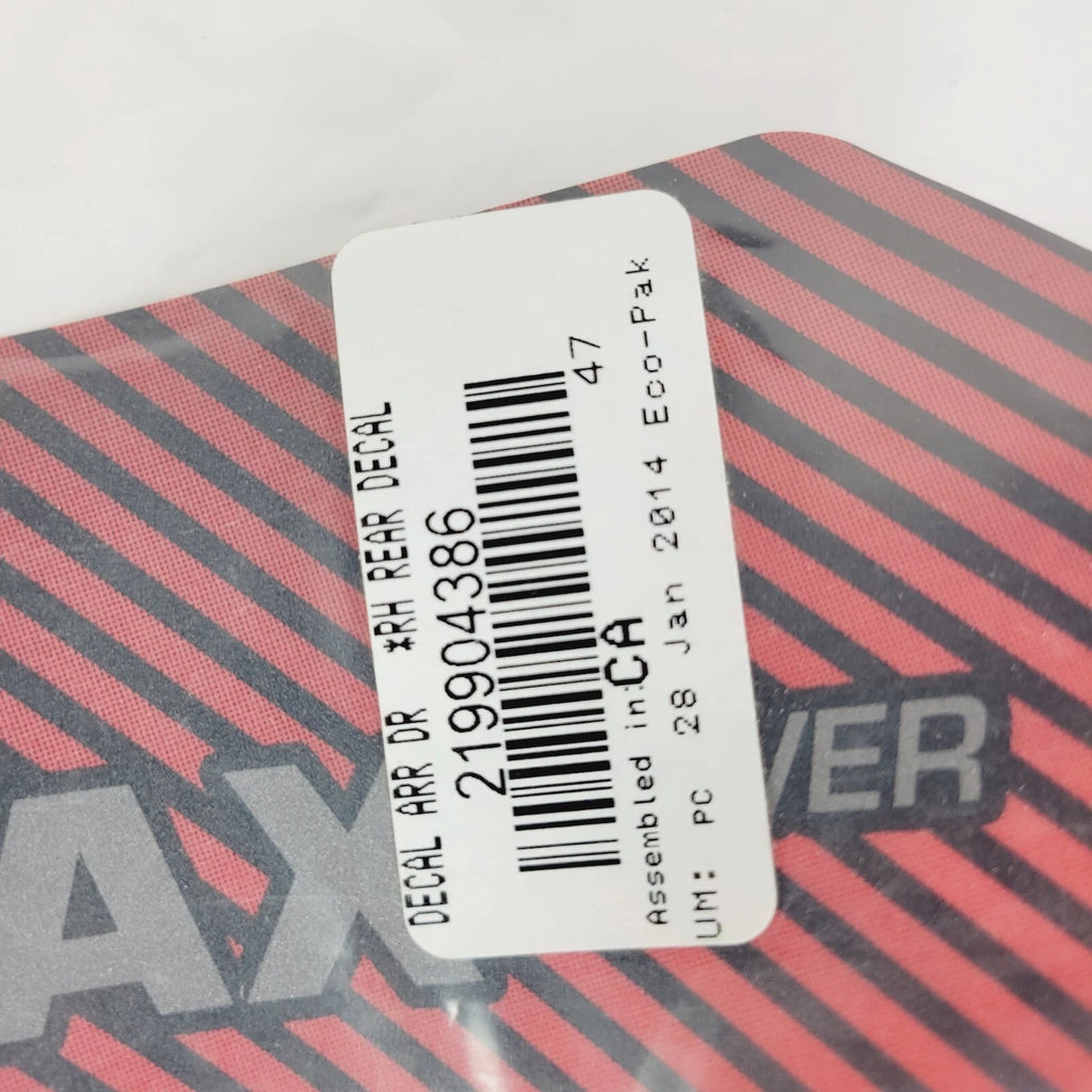 Sea-Doo Rotax Decal for Sea-Doo (ARR DR Right Hand Rear) (219904386)