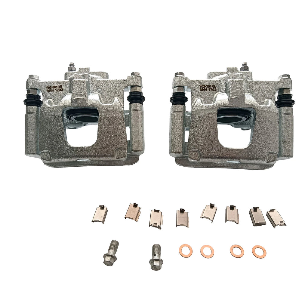 2X Rear Brake Calipers for Jeep Wrangler JK/Dodge Nitro (2007–2018)