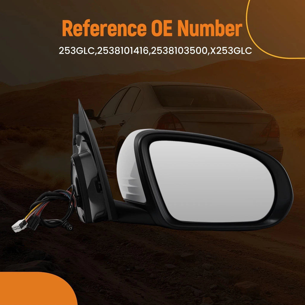 Right Rear View Mirror for Mercedes-Benz GLC300 GLC350e GLC43 (2016–2021) X253GLC
