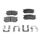 Rear Brake Disc Rotors and Pads Kit for Eagle Talon (1995–1996)