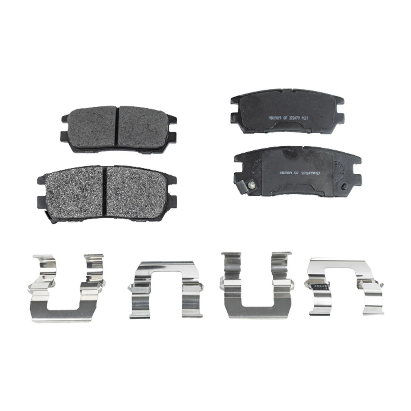 Rear Brake Disc Rotors and Pads Kit for Eagle Talon (1995–1996)