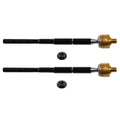 Set of 2 Front Inner Steering Tie Rod Ends for Dodge Caliber, Compass, Patriot