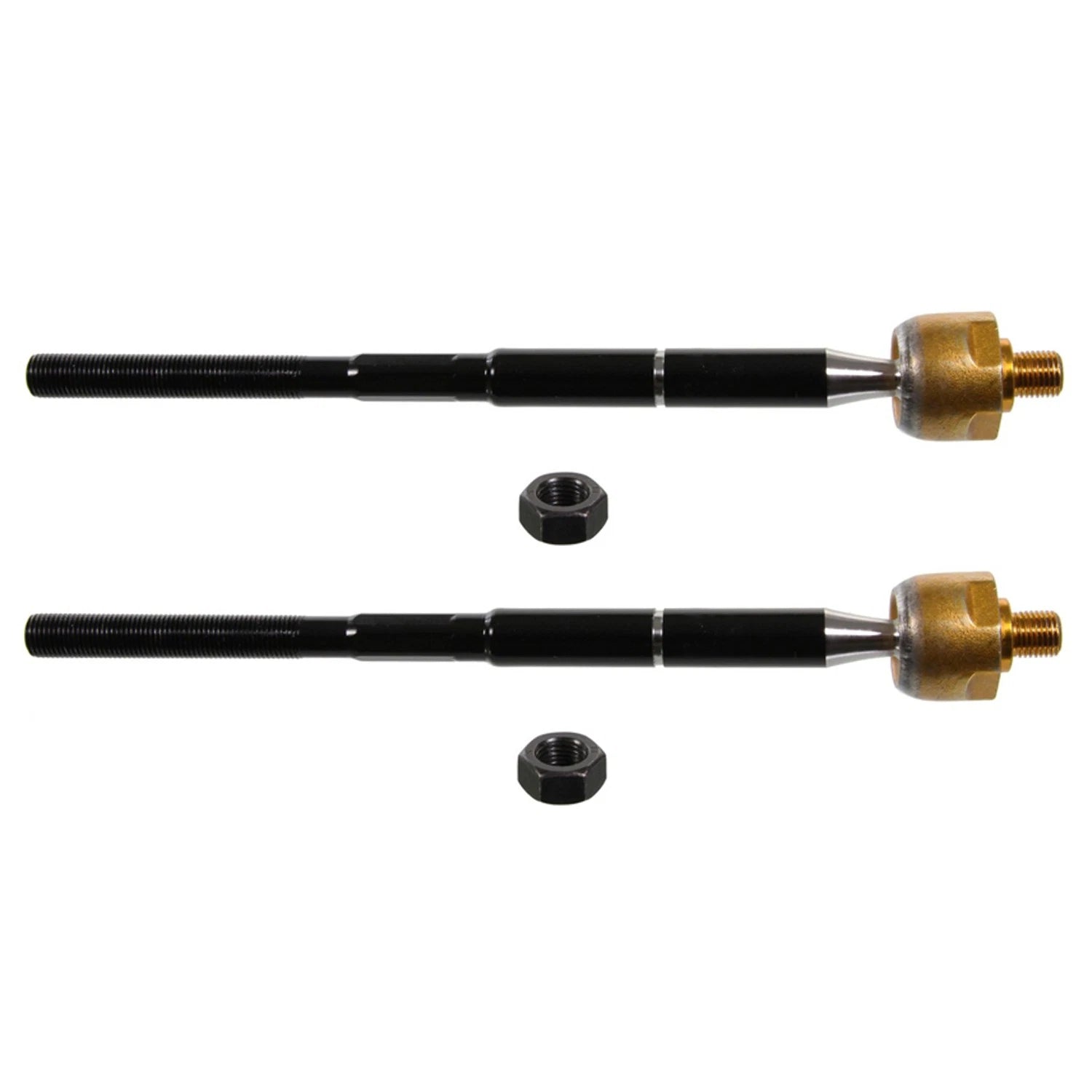 Set of 2 Front Inner Steering Tie Rod Ends for Dodge Caliber, Compass, Patriot