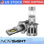 2X H3 LED Fog Light Bulb Conversion Kit for NOVSIGHT