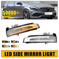 L+R Side Mirror Turn Signal Light for Mercedes Benz C250 C300 C350 C63 AMG (2008–2013)