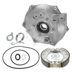 Rear Brake Backing Plate W/Shoes Kit for Honda Rancher 420 TRX420FA (2014–2024)