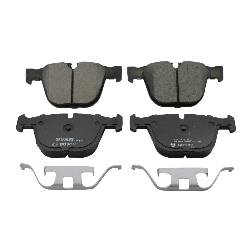 Bosch QuietCast Rear Ceramic Brake Pads for BMW E60 E63 E65 E70 F15 E71 F16 (2007–2019)