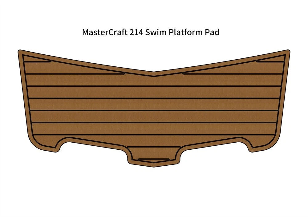EVA Faux Foam Teak Deck Flooring Pad for MasterCraft 214