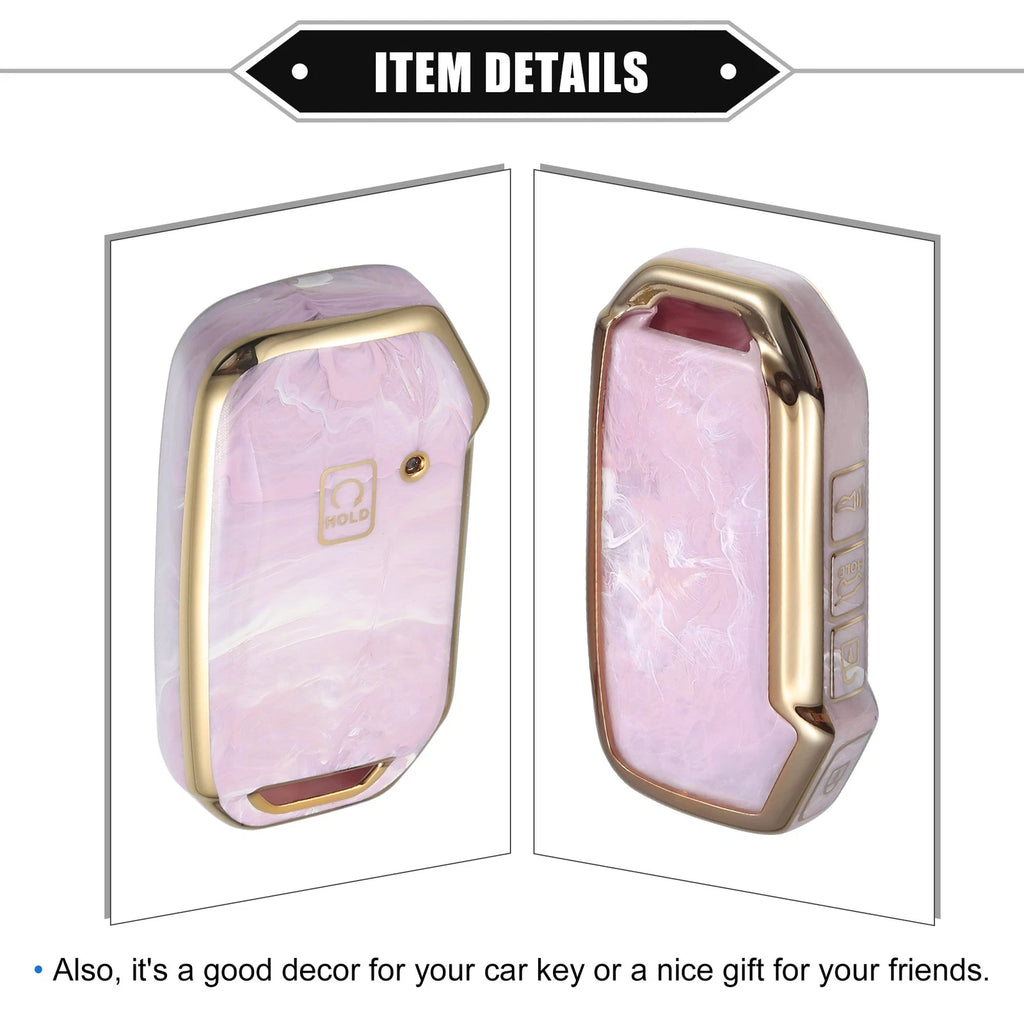 Key Fob Cover for Kia Soul (2020–2022) TPU Protection Pink