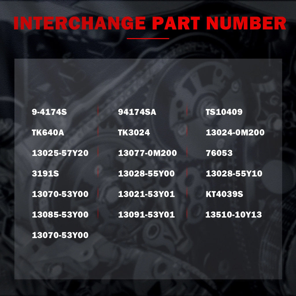 Engine Timing Chain Kit for Nissan Sentra (1991-1999)