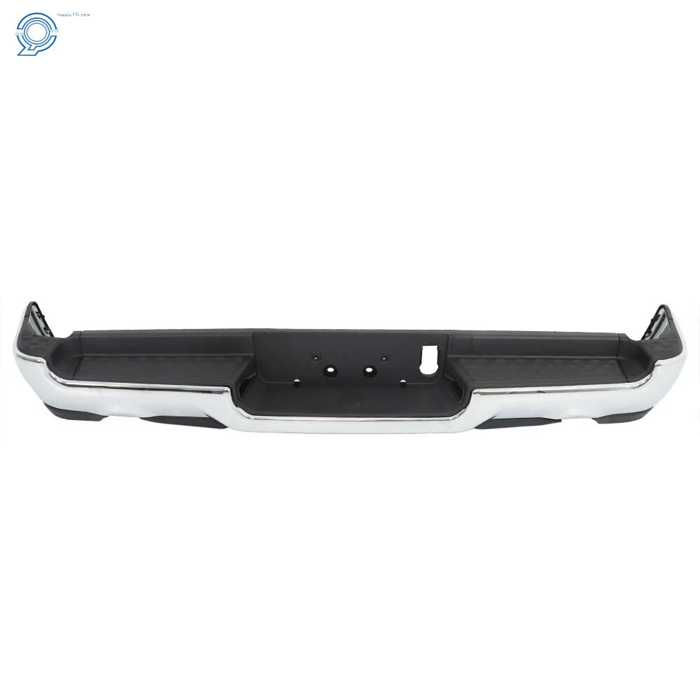 Chrome Steel Rear Bumper Assembly for RAM 1500 (2019–2022)