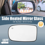 Heated Mirror Glass Left Driver Side for Chrysler 200 (2011–2016) 68101147AA