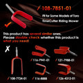 Red Caster Fork for Toro TimeCutter 74360 74363 (2010–2023) 108-7851-01
