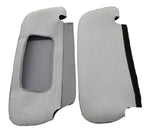 Sun Visor Cover Skin for Dodge Ram 3500 (1994–2001) Gray PVC Leather