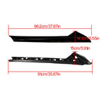 Acrylic Left Side Windshield A-Pillar Molding Trim for Ford Explorer (2011–2019)