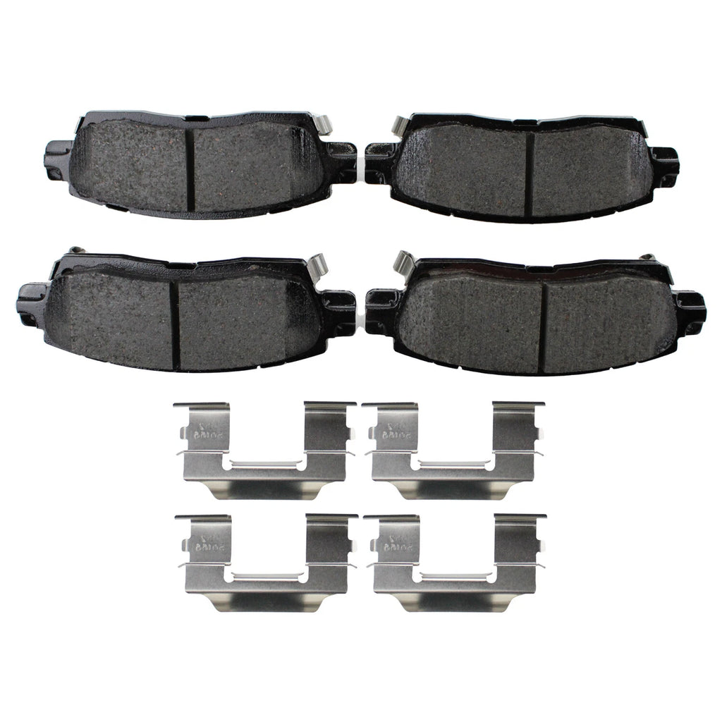 Akebono Rear ProAct Disc Brake Pads for Buick Cadillac Chevrolet GMC Isuzu Saab